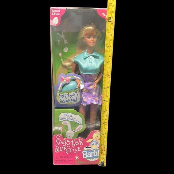Barbie Doll Easter Surprise Mattel 1998 Special Edition 20542 Spring Vintage - Picture 12 of 13